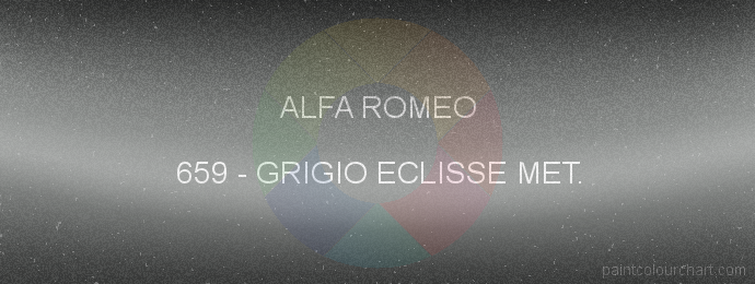 Alfa Romeo paint 659 Grigio Eclisse Met.