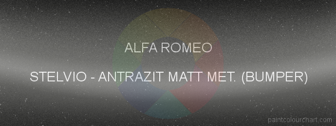 Alfa Romeo paint STELVIO Antrazit Matt Met. (bumper)