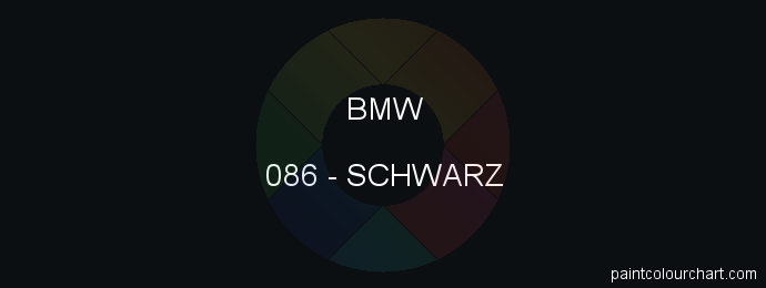 Bmw paint 086 Schwarz