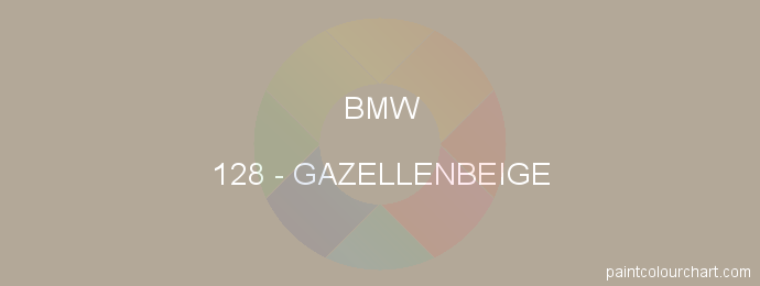 Bmw paint 128 Gazellenbeige