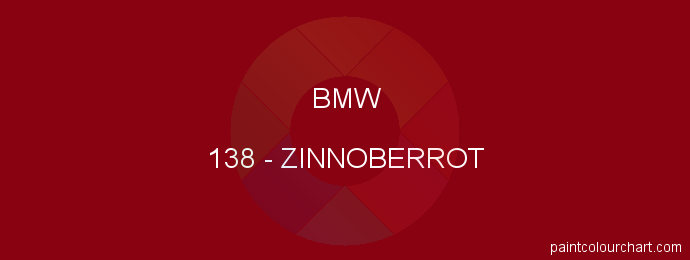 Bmw paint 138 Zinnoberrot