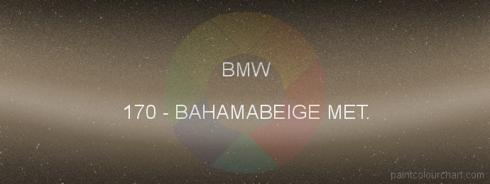 Bmw paint 170 Bahamabeige Met.