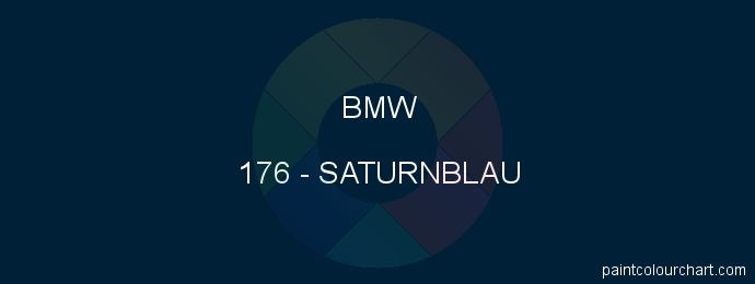 Bmw paint 176 Saturnblau