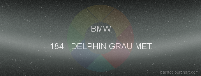 Bmw paint 184 Delphin Grau Met.