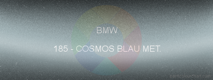 Bmw paint 185 Cosmos Blau Met.