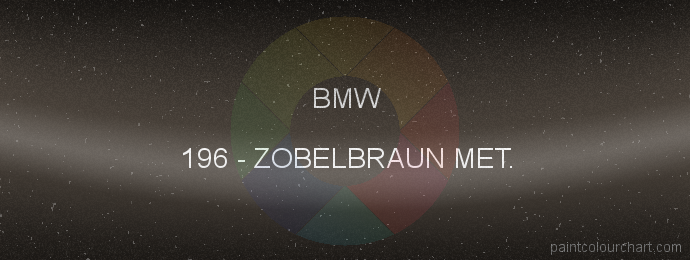 Bmw paint 196 Zobelbraun Met.