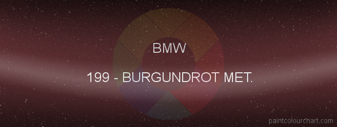 Bmw paint 199 Burgundrot Met.