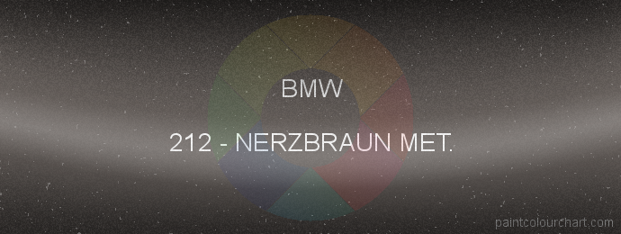 Bmw paint 212 Nerzbraun Met.