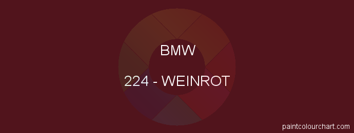 Bmw paint 224 Weinrot