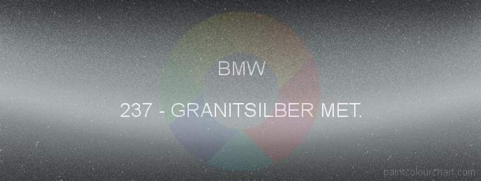 Bmw paint 237 Granitsilber Met.