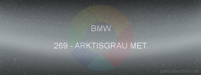 Bmw paint 269 Arktisgrau Met.