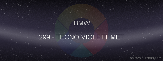 Bmw paint 299 Tecno Violett Met.