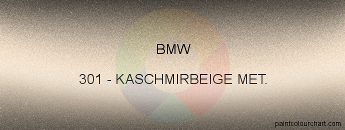 Bmw paint 301 Kaschmirbeige Met.