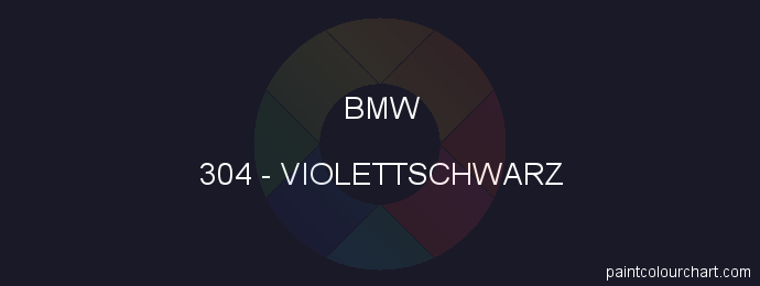 Bmw paint 304 Violettschwarz