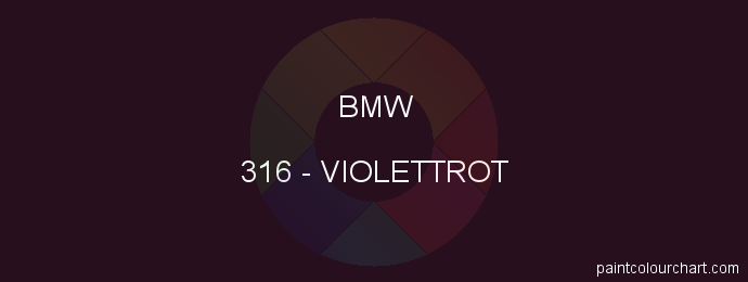Bmw paint 316 Violettrot