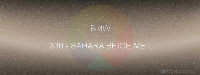 Bmw paint 330 Sahara Beige Met.