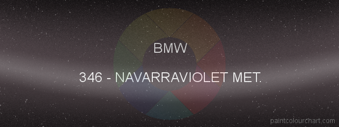 Bmw paint 346 Navarraviolet Met.