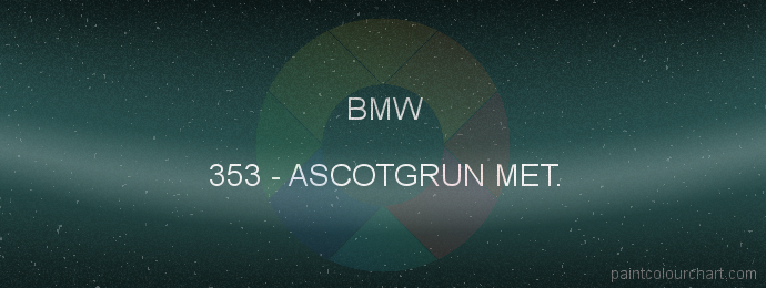Bmw paint 353 Ascotgrun Met.