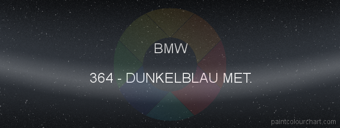 Bmw paint 364 Dunkelblau Met.