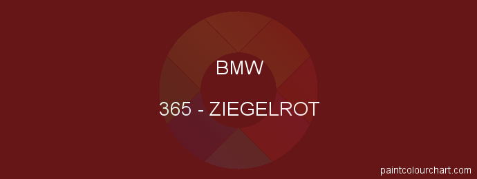 Bmw paint 365 Ziegelrot