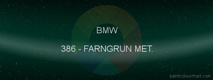Bmw paint 386 Farngrun Met.
