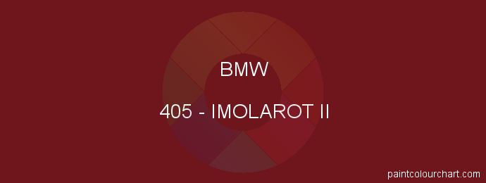 Bmw paint 405 Imolarot Ii