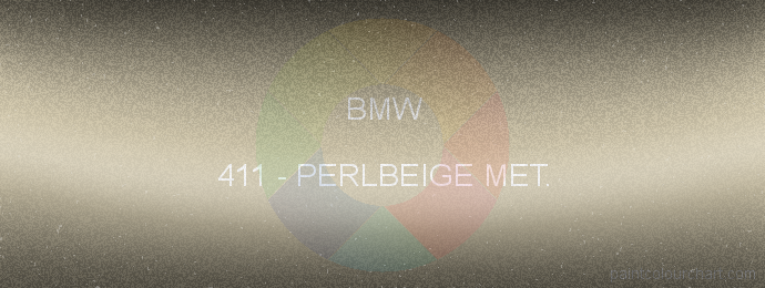 Bmw paint 411 Perlbeige Met.