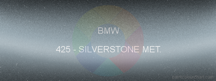 Bmw paint 425 Silverstone Met.