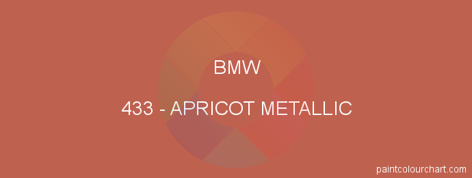 Bmw paint 433 Apricot Metallic