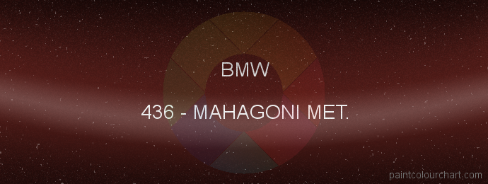 Bmw paint 436 Mahagoni Met.