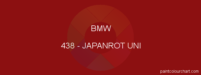 Bmw paint 438 Japanrot Uni