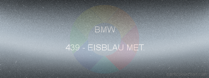 Bmw paint 439 Eisblau Met.