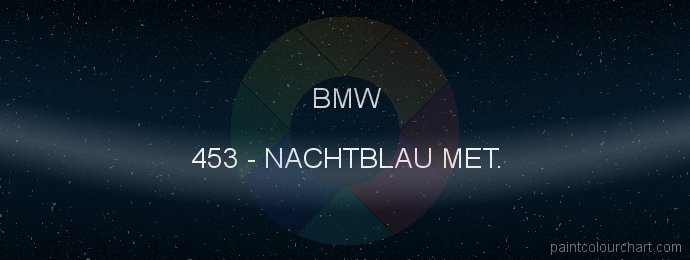Bmw paint 453 Nachtblau Met.