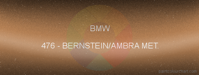 Bmw paint 476 Bernstein/ambra Met.