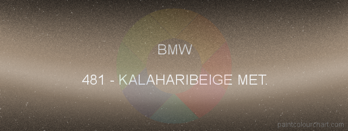 Bmw paint 481 Kalaharibeige Met.