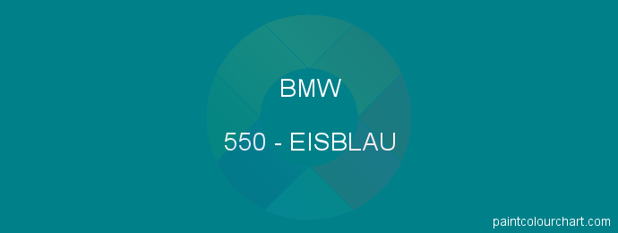 Bmw paint 550 Eisblau