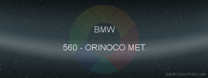Bmw paint 560 Orinoco Met.