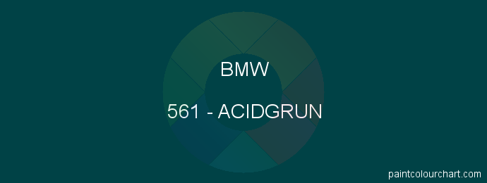 Bmw paint 561 Acidgrun
