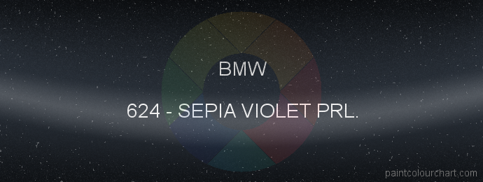 Bmw paint 624 Sepia Violet Prl.