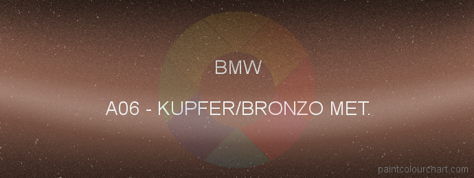 Bmw paint A06 Kupfer/bronzo Met.