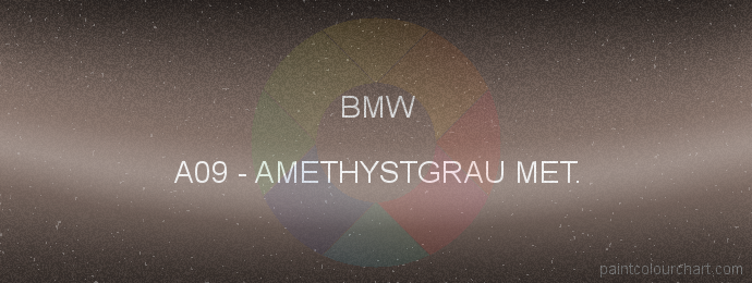 Bmw paint A09 Amethystgrau Met.