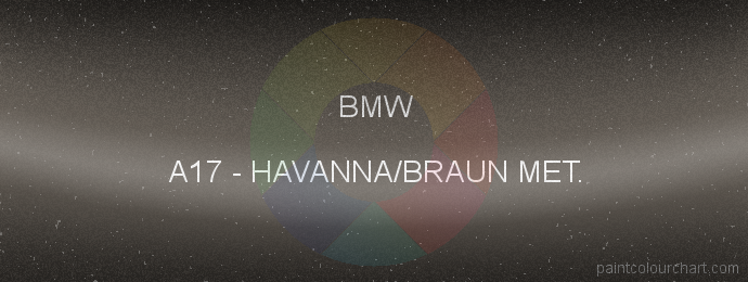 Bmw paint A17 Havanna/braun Met.