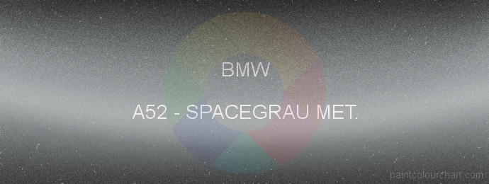 Bmw paint A52 Spacegrau Met.