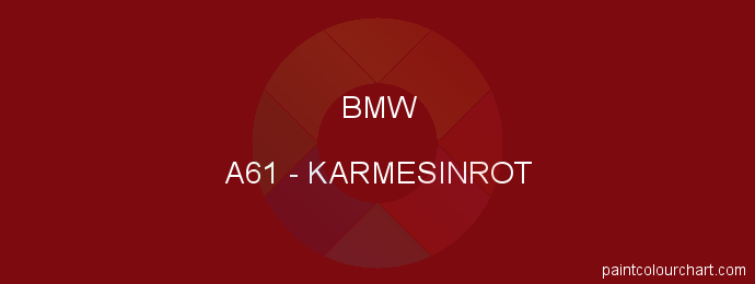 Bmw paint A61 Karmesinrot