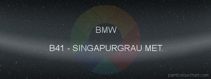 Bmw paint B41 Singapurgrau Met.