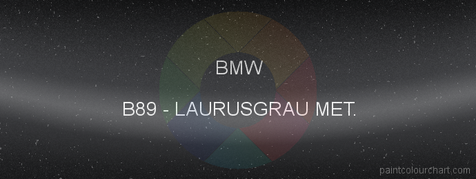 Bmw paint B89 Laurusgrau Met.