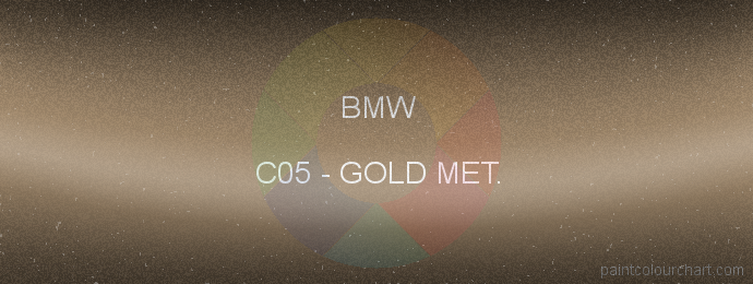 Bmw paint C05 Gold Met.