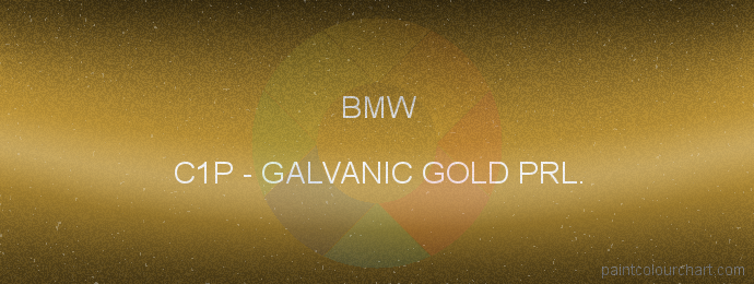 Bmw paint C1P Galvanic Gold Prl.