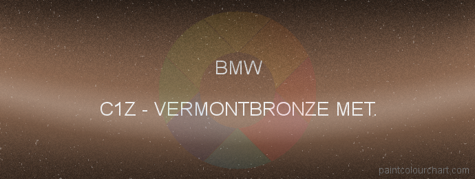 Bmw paint C1Z Vermontbronze Met.