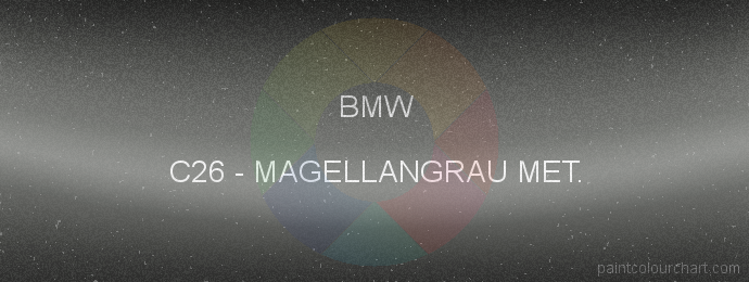 Bmw paint C26 Magellangrau Met.